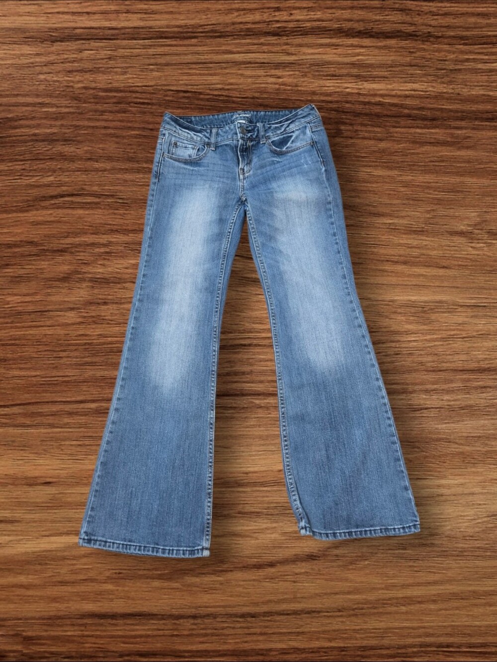 XXI Y2k Ultra Low Flare Jeans